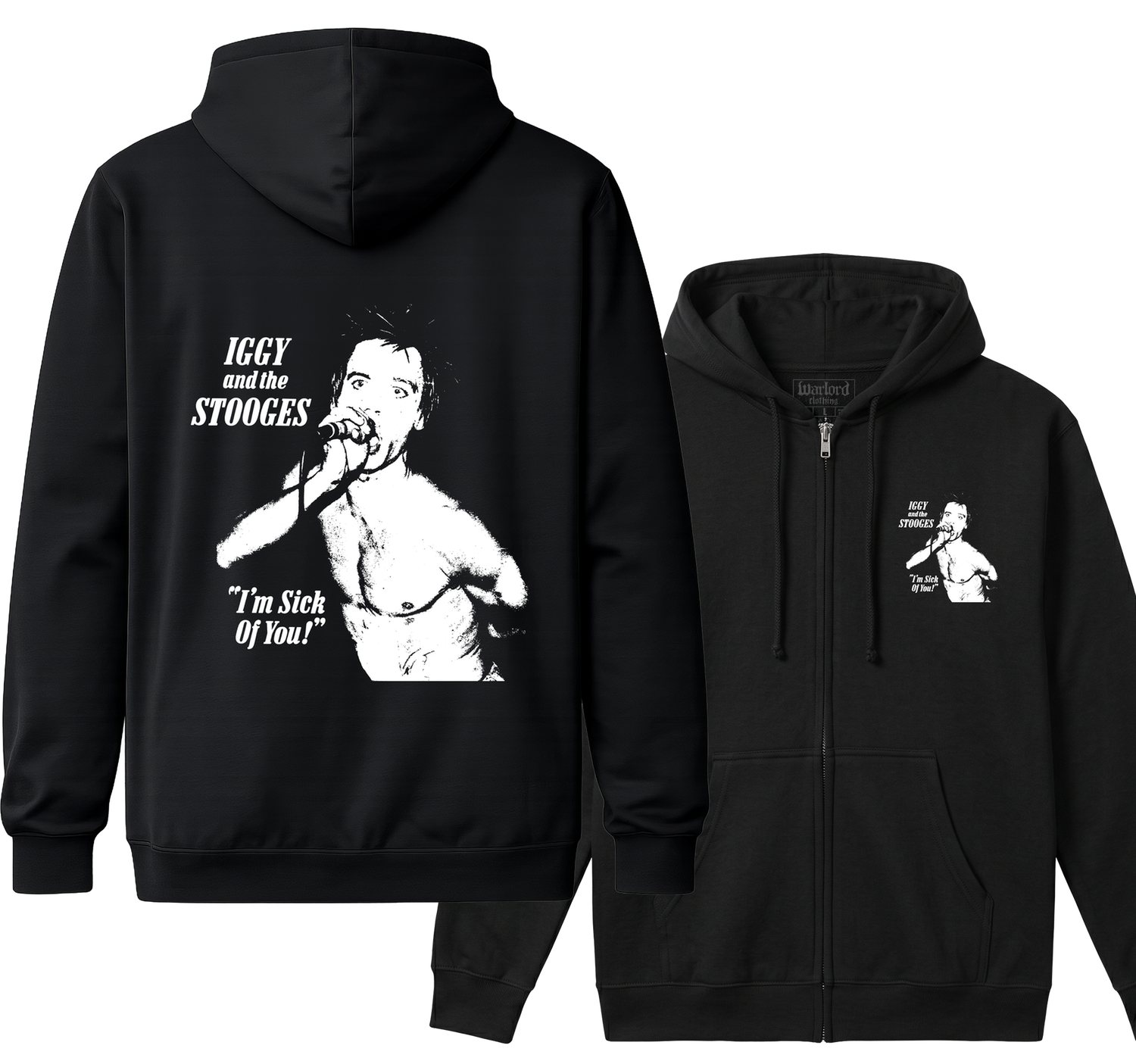 Iggy And The Stooges - Zipper Hoodie