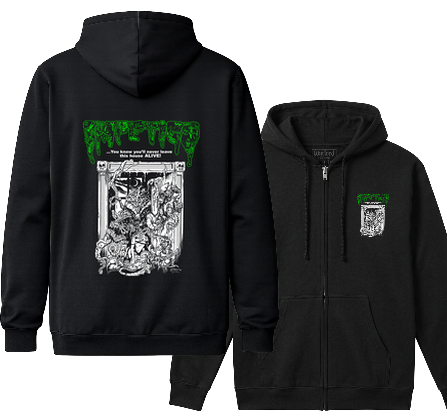 Impetigo - Zipper Hoodie