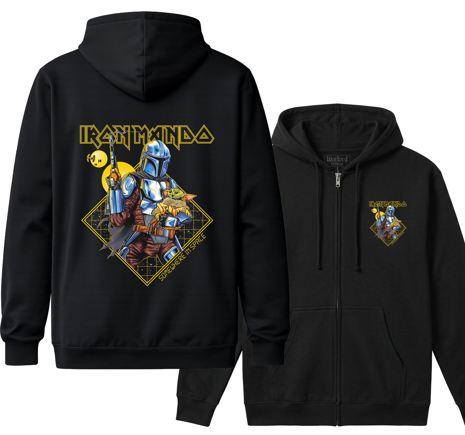 Iron Mando - Zipper Hoodie