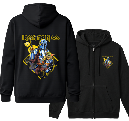 Iron Mando - Zipper Hoodie