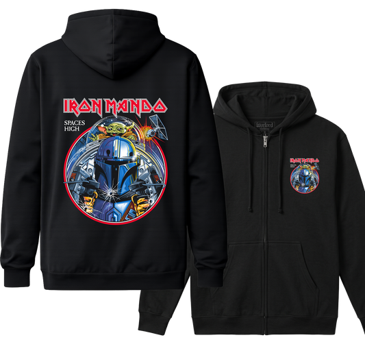 Iron Mando - Zipper Hoodie