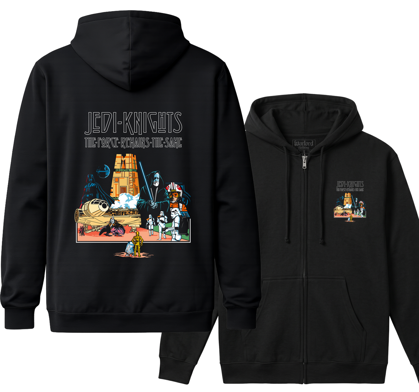 Jedi Knights - Zipper Hoodie