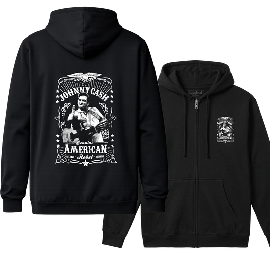 Johnny Cash - Zipper Hoodie