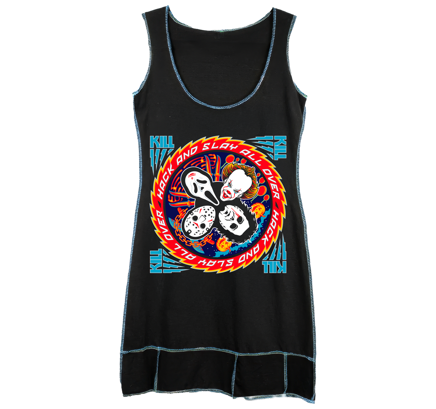 Kiss Of Death - T-Shirt Dress
