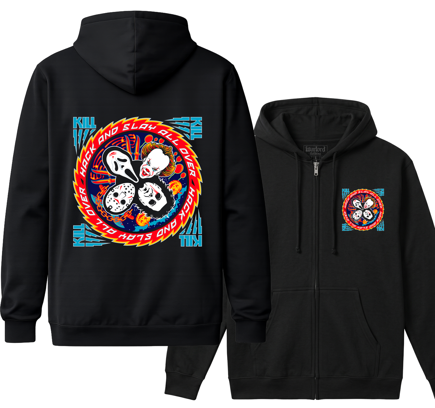 Kiss Of Death - Zipper Hoodie