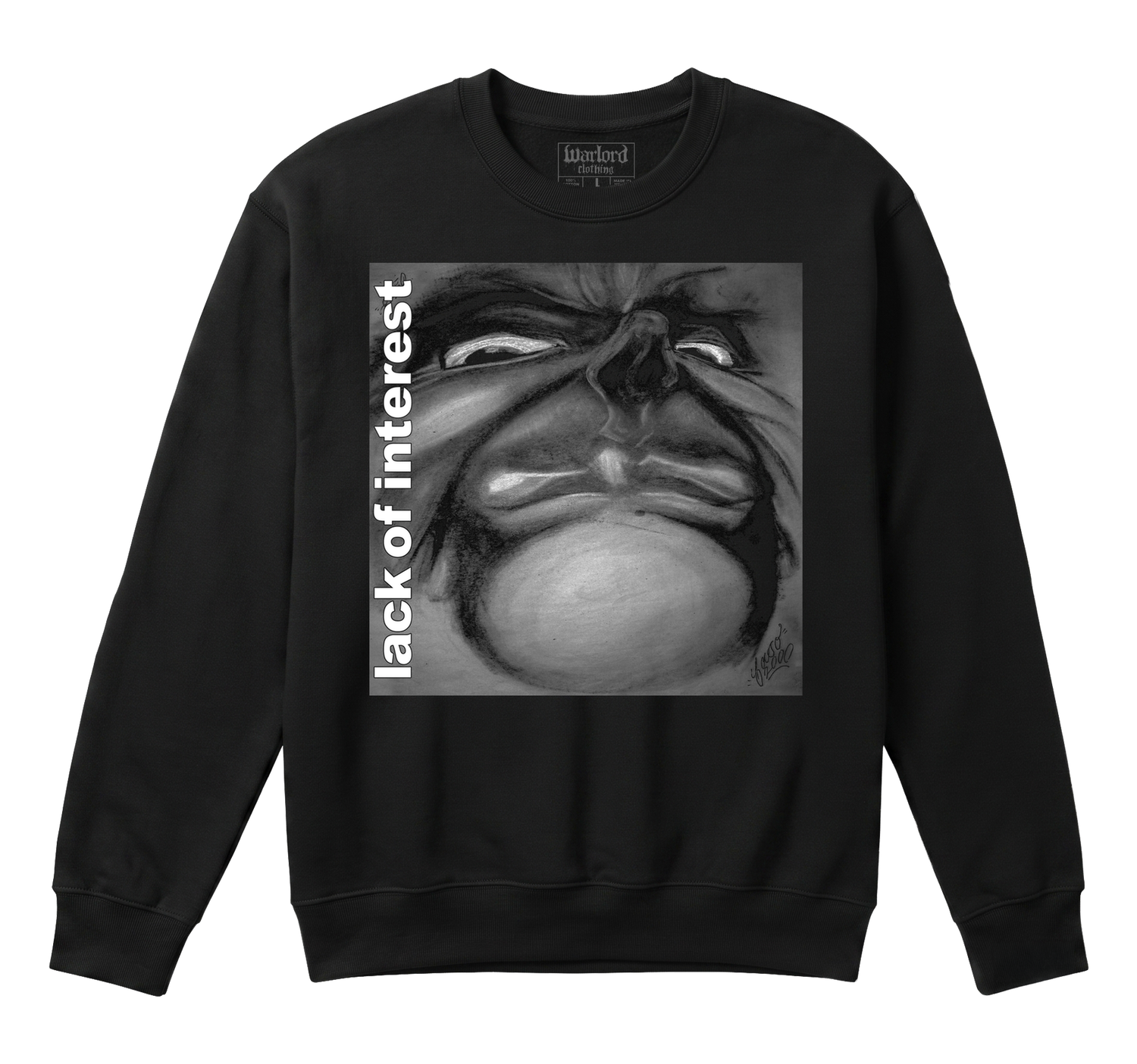 Lack Of Interest - Crewneck Sweatshirt