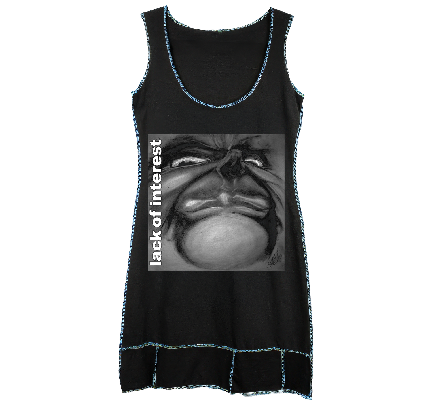 Lack Of Interest - T-Shirt Dress
