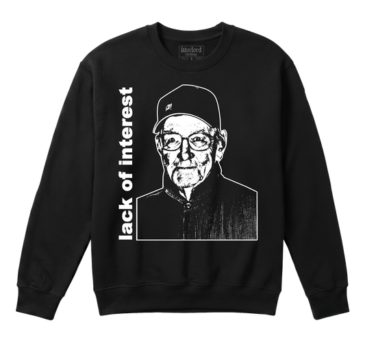 Lack Of Interest - Crewneck Sweatshirt