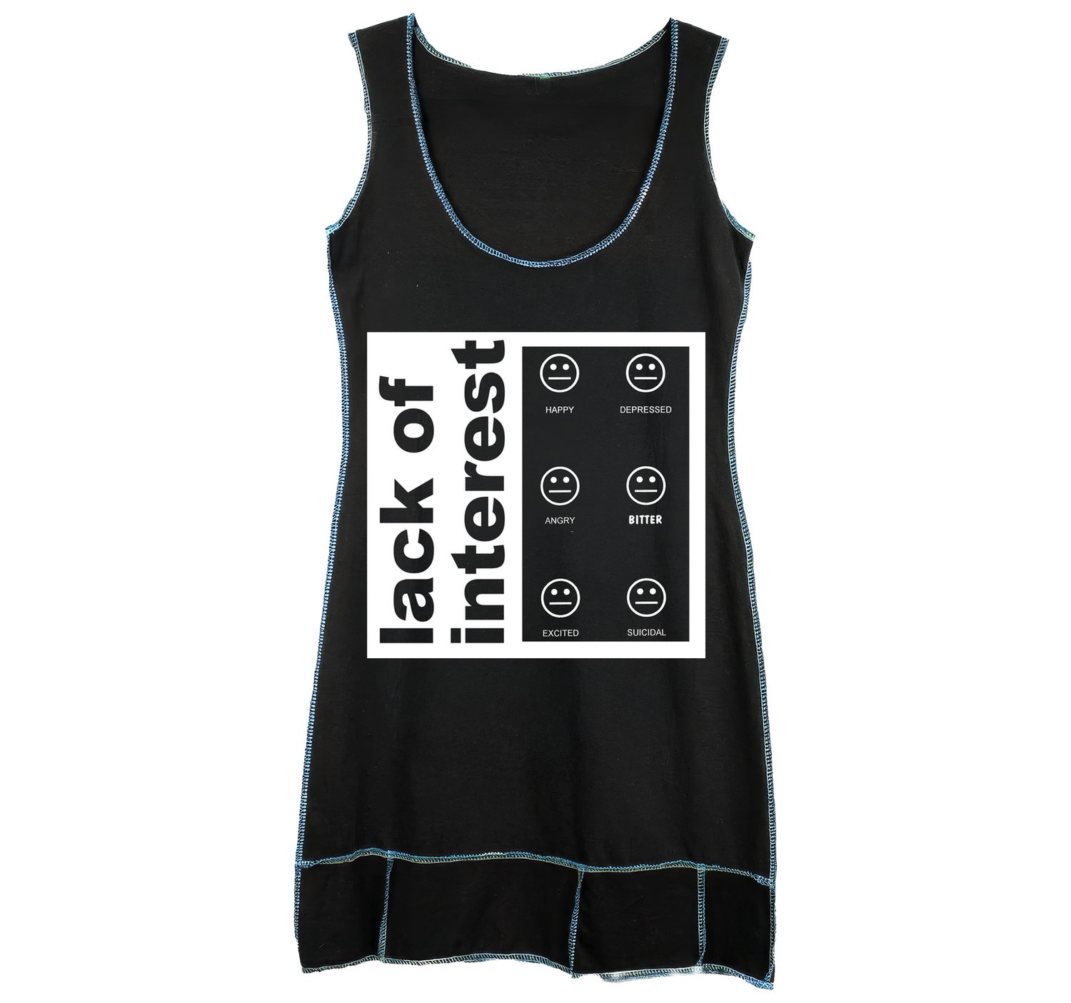 Lack Of Interest - T-Shirt Dress