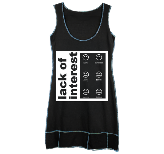Lack Of Interest - T-Shirt Dress