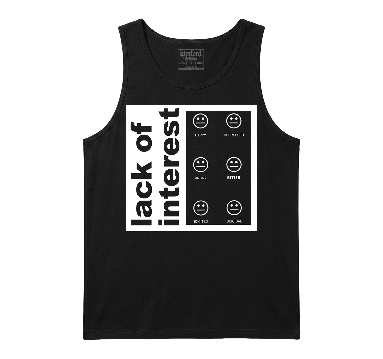 Lack Of Interest - Men's Tank