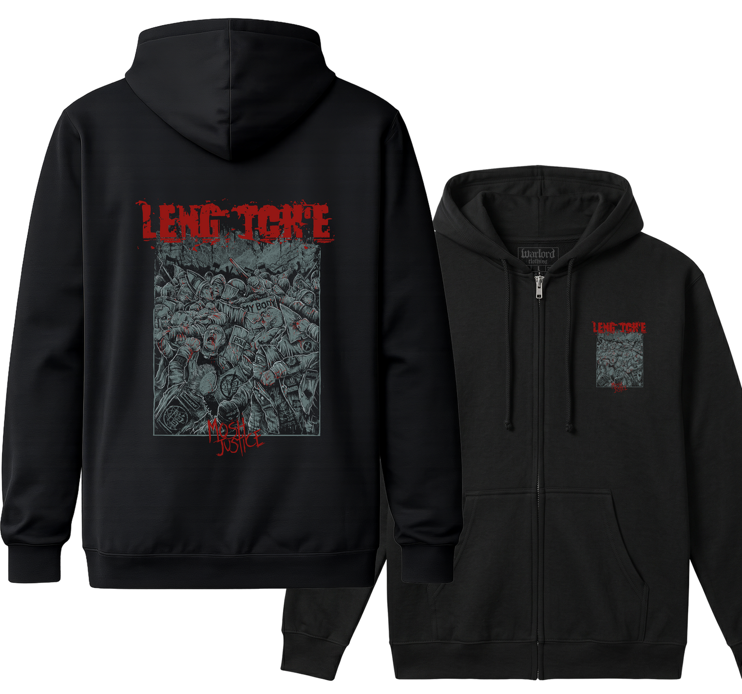 Leng Tch'e - Zipper Hoodie