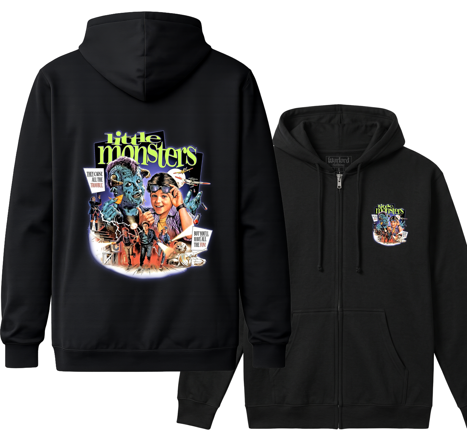 Little Monsters - Zipper Hoodie