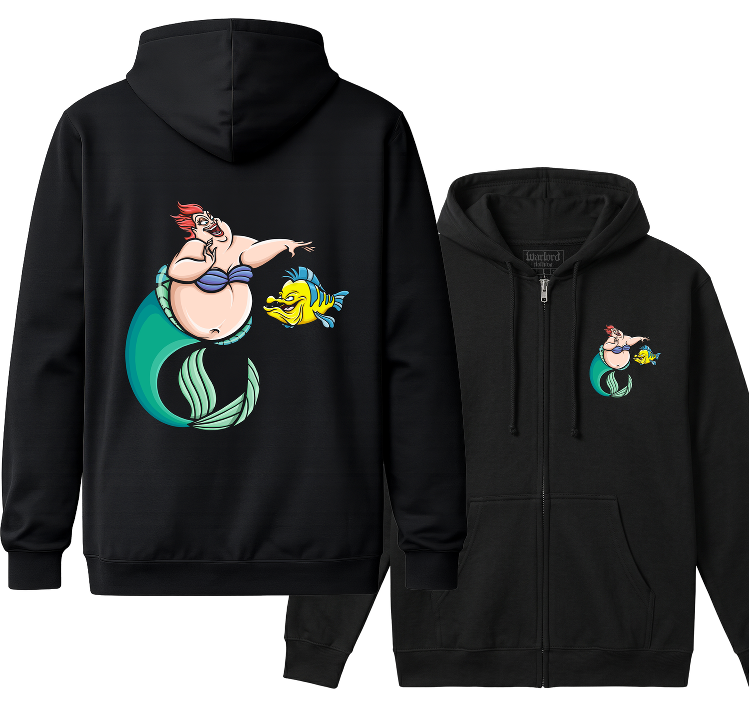 Little Ursula - Zipper Hoodie