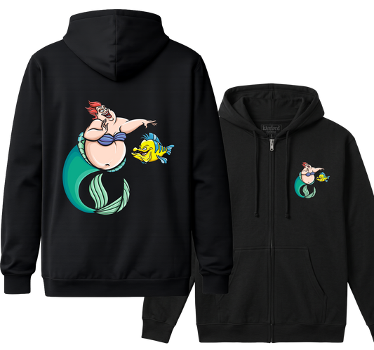 Little Ursula - Zipper Hoodie