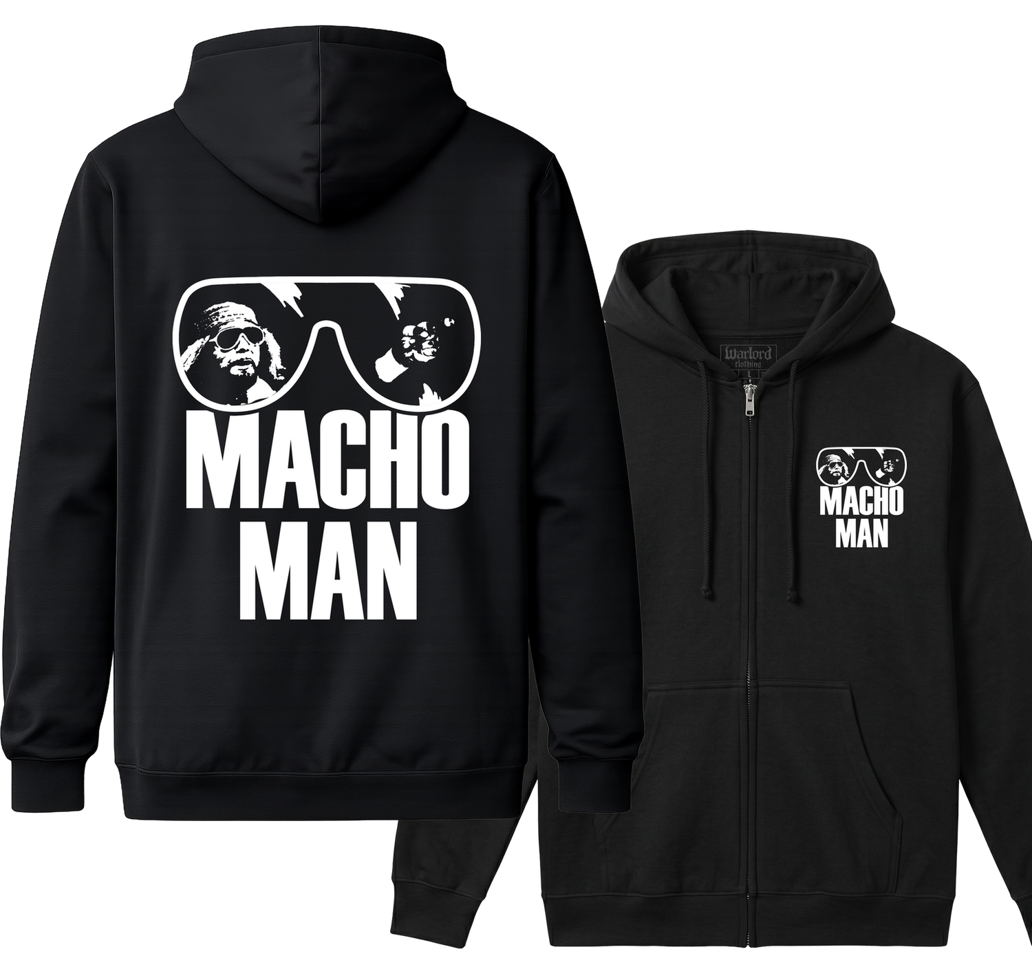 Macho Man - Zipper Hoodie