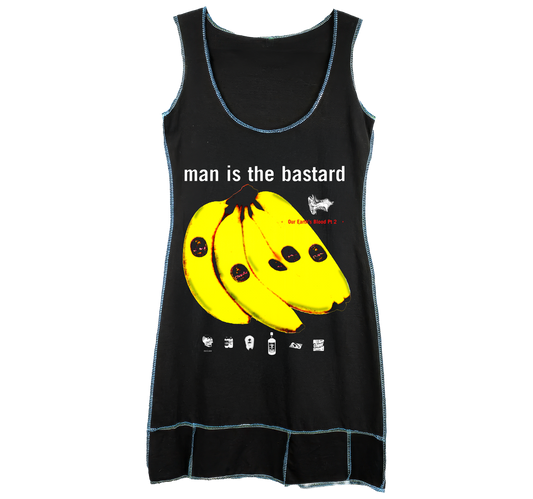 Man Is The Bastard - T-Shirt Dress