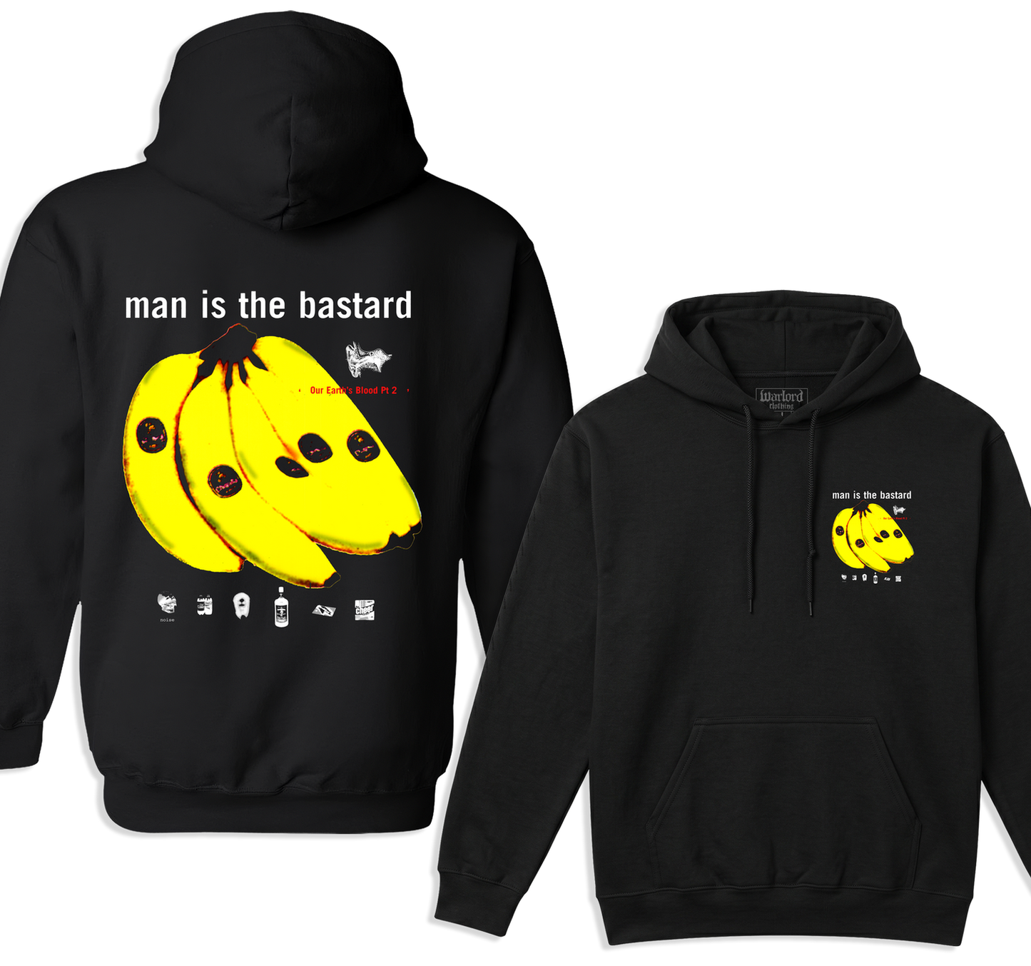 Man Is The Bastard - Pullover Hoodie