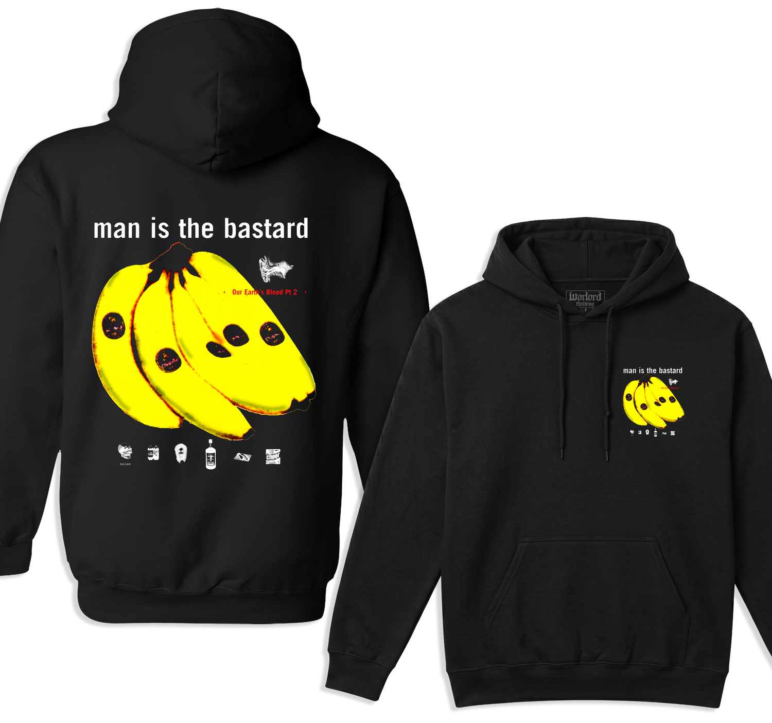 Man Is The Bastard - Pullover Hoodie