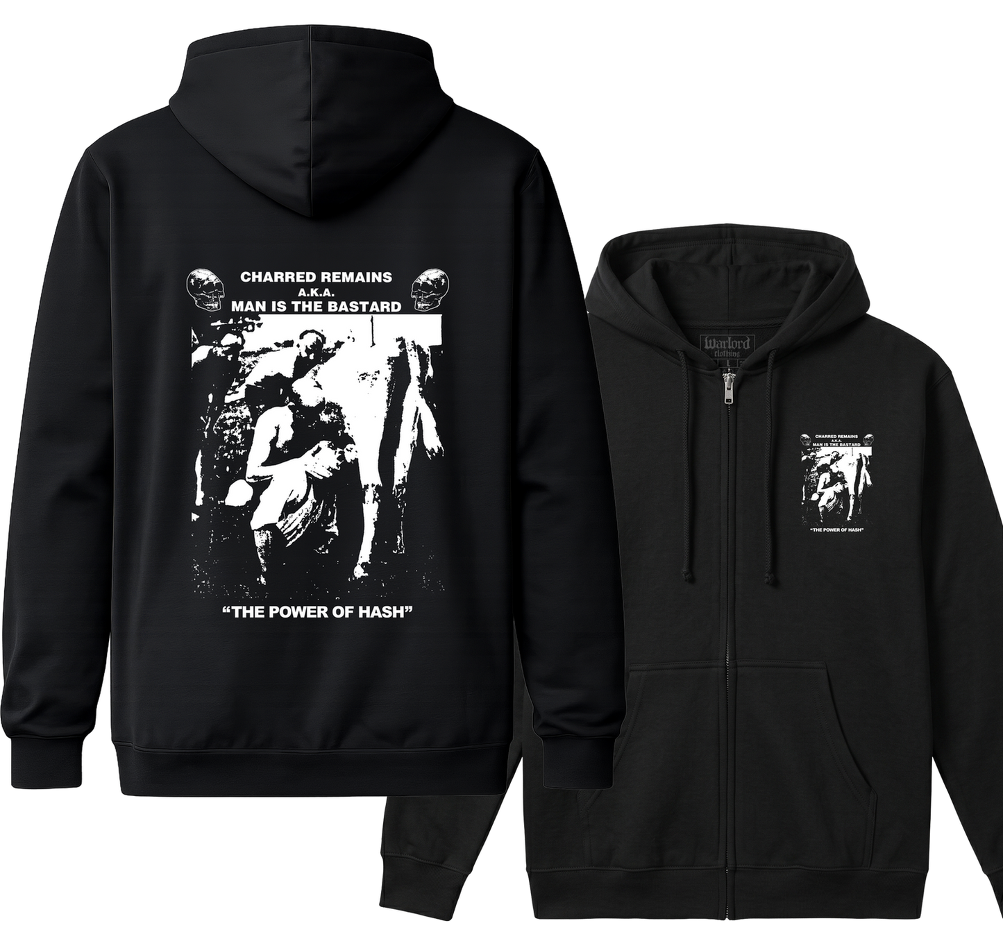 Man Is The Bastard - Zipper Hoodie