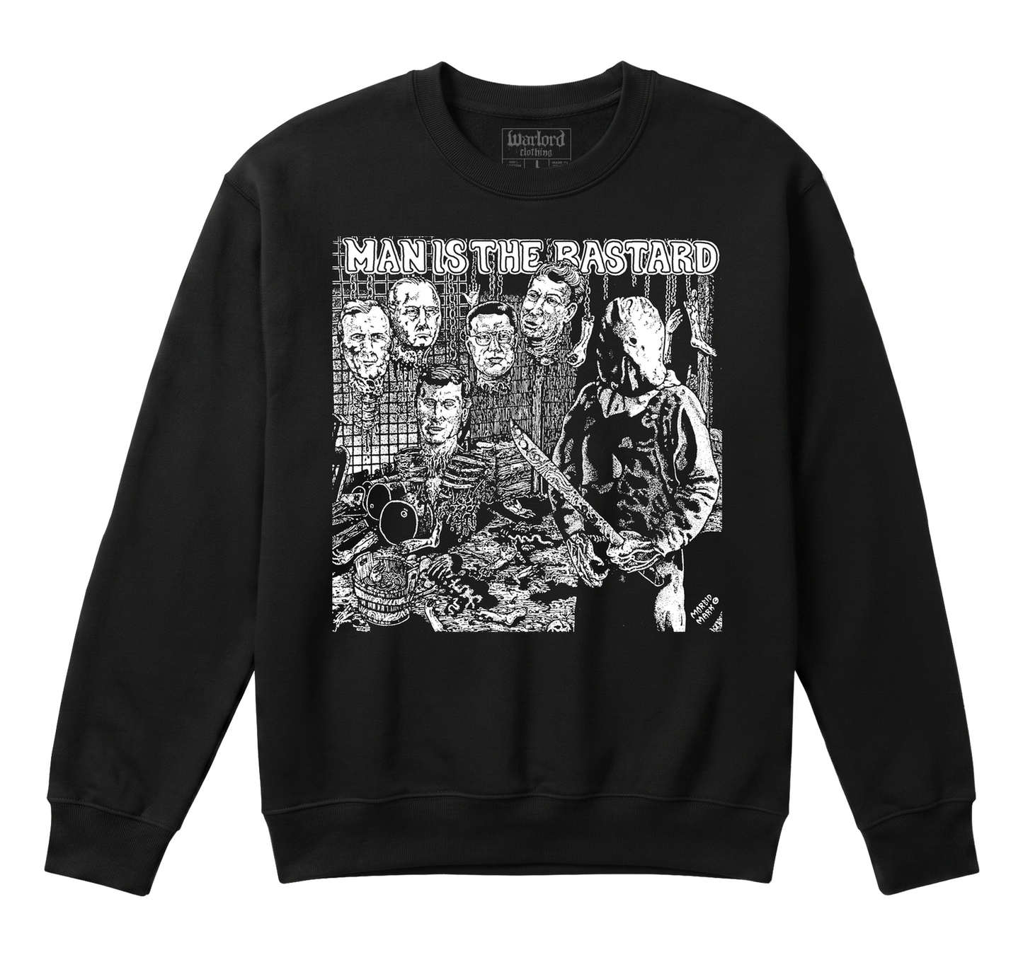 Man Is The Bastard - Crewneck Sweatshirt