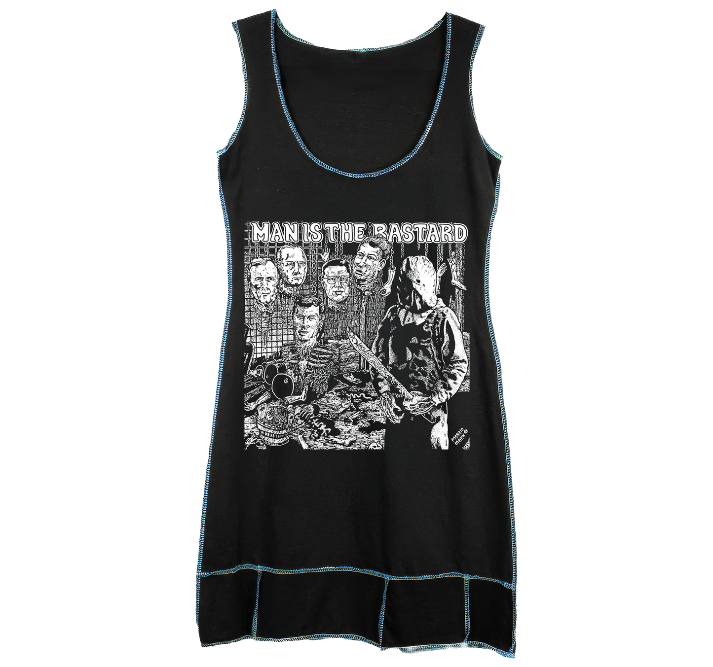 Man Is The Bastard - T-Shirt Dress