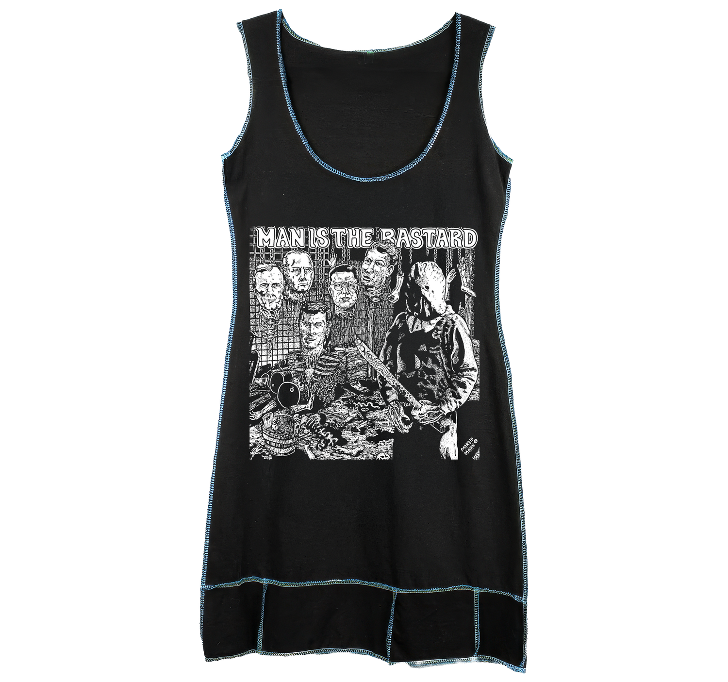 Man Is The Bastard - T-Shirt Dress