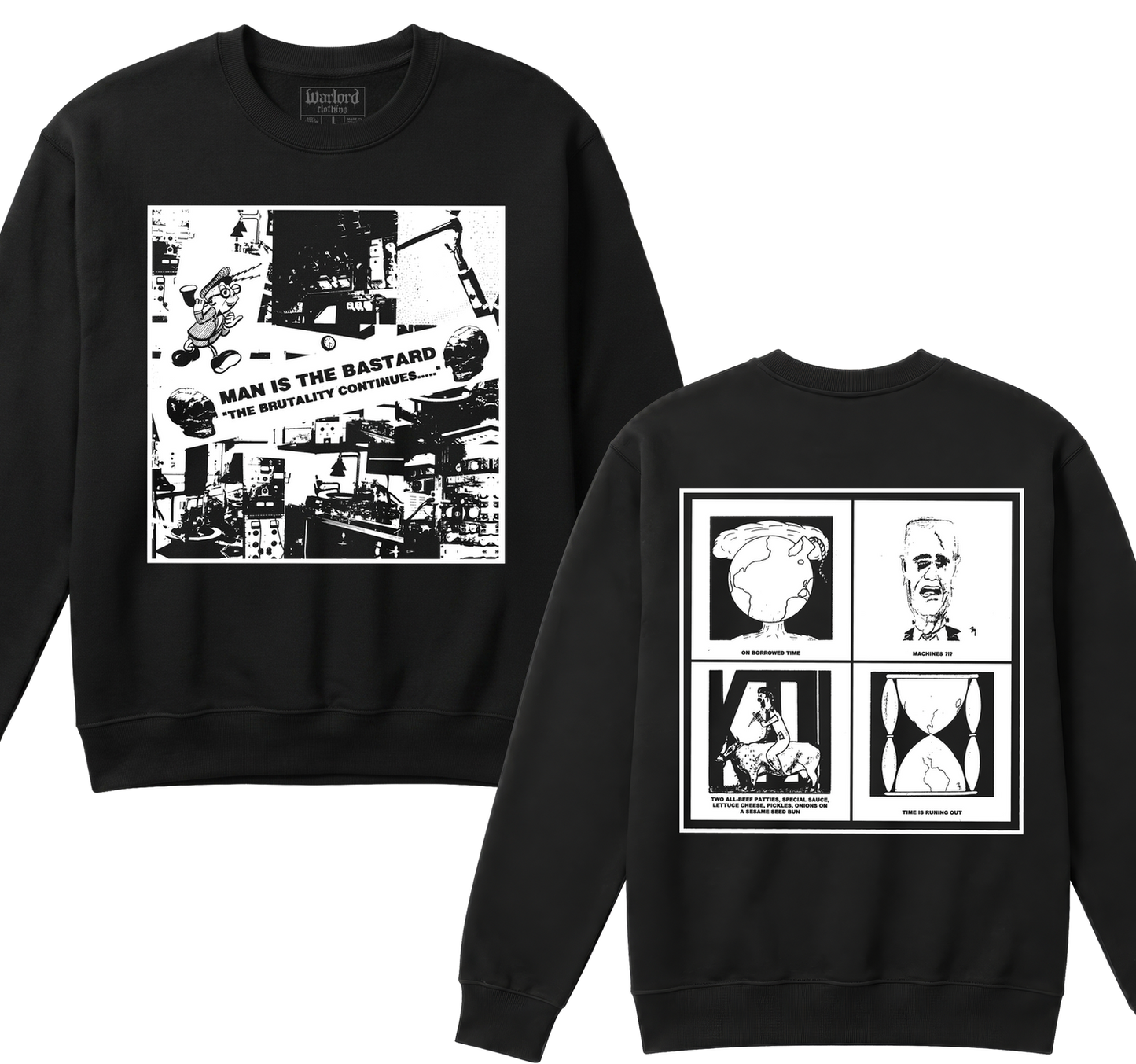 Man Is The Bastard - Crewneck Sweatshirt