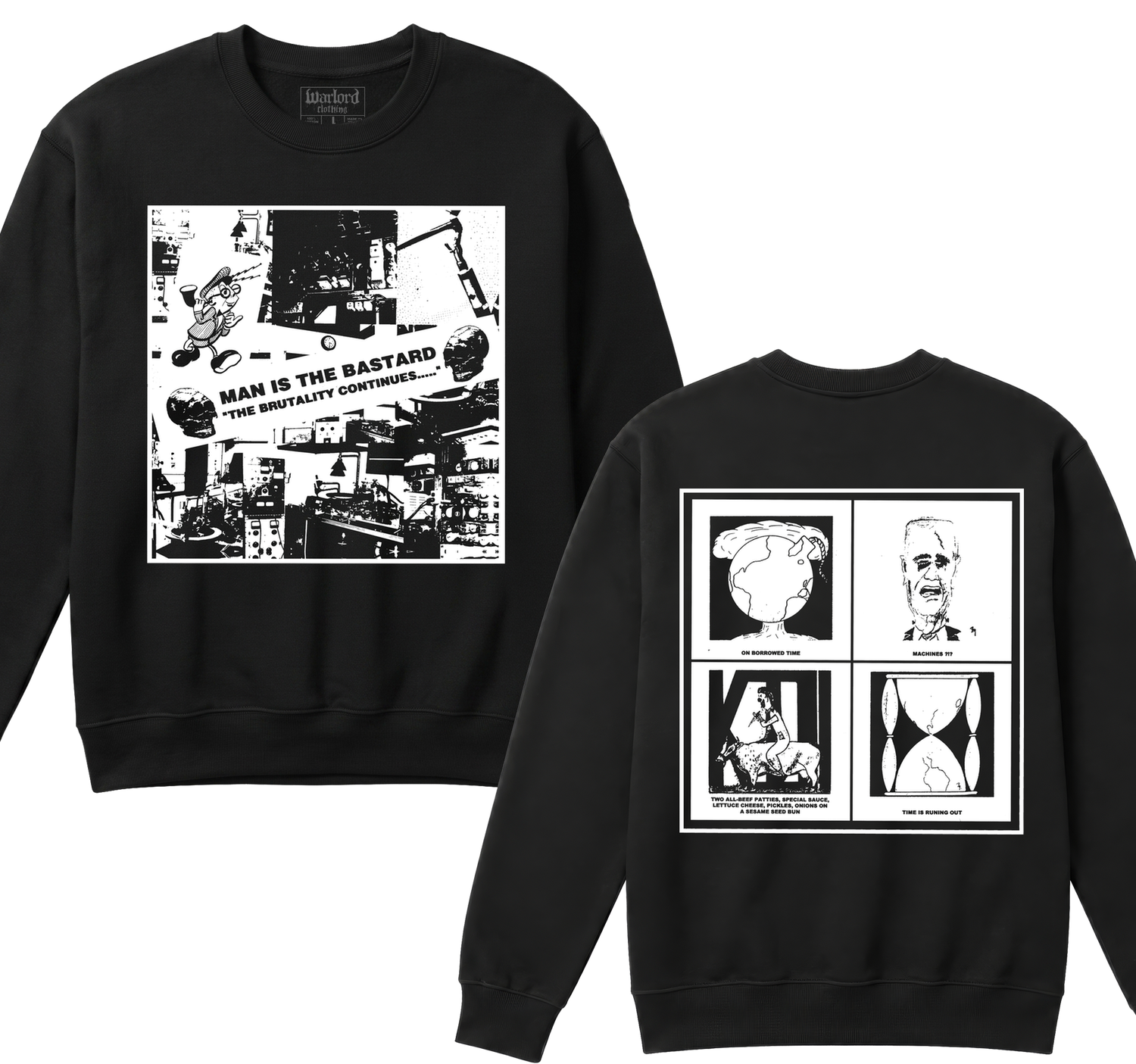 Man Is The Bastard - Crewneck Sweatshirt