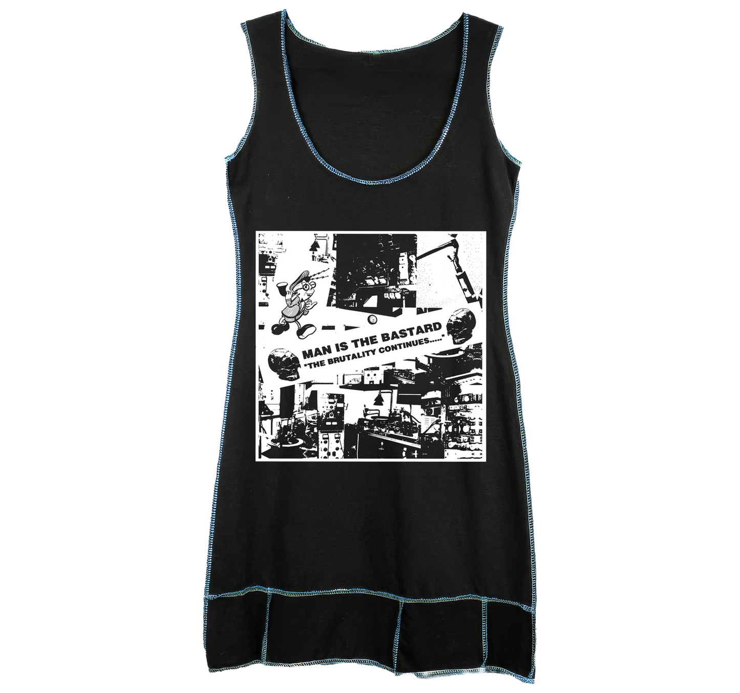 Man Is The Bastard - T-Shirt Dress
