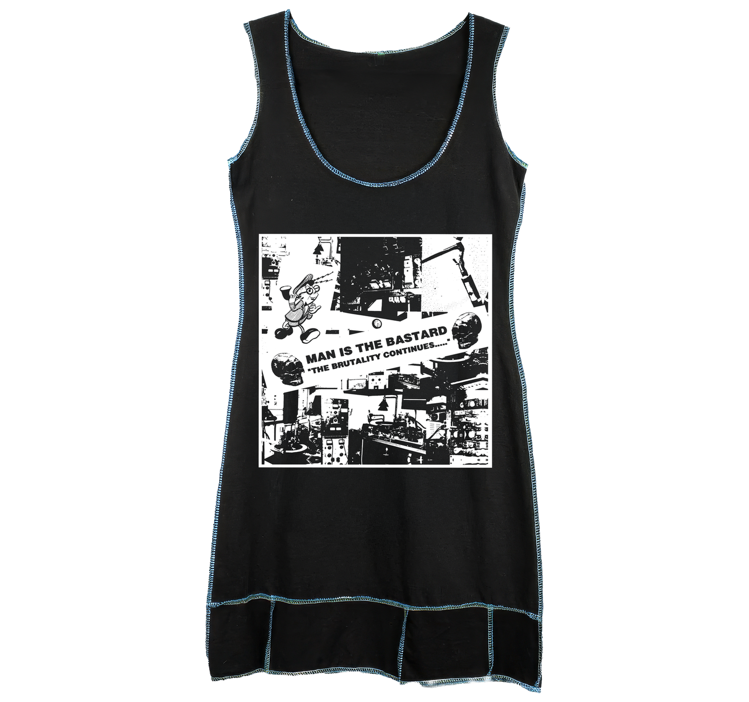 Man Is The Bastard - T-Shirt Dress