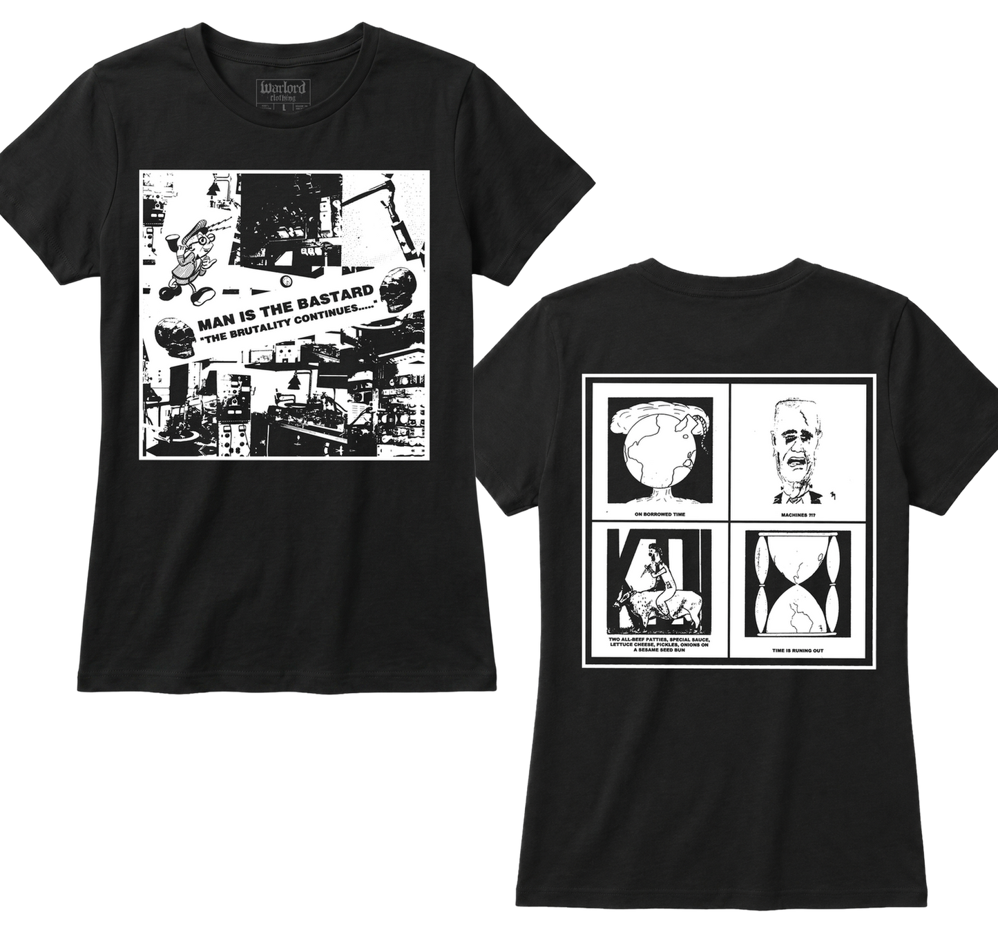 Man Is The Bastard - Girlie Tee