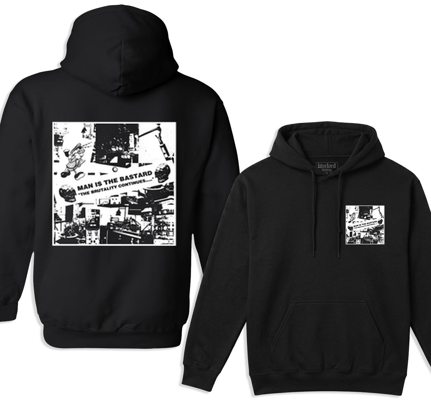 Man Is The Bastard - Pullover Hoodie