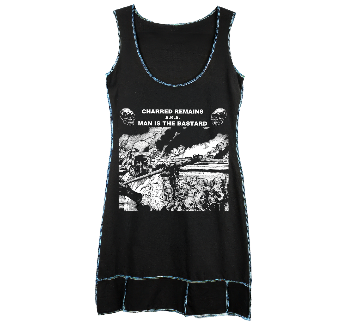 Man Is The Bastard - T-Shirt Dress