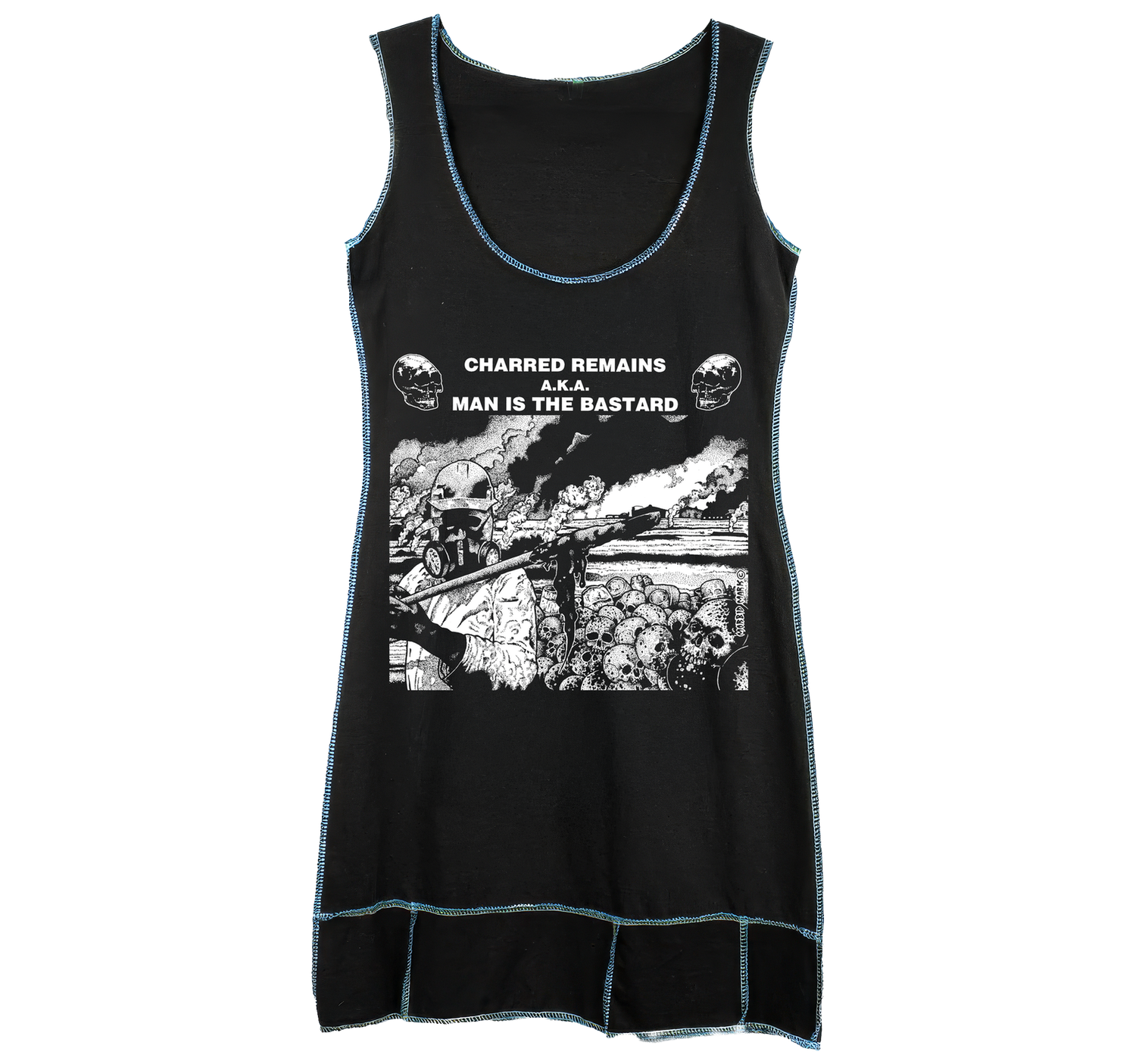 Man Is The Bastard - T-Shirt Dress