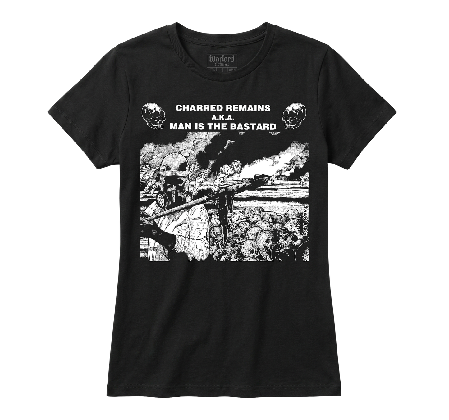 Man Is The Bastard - Girlie Tee