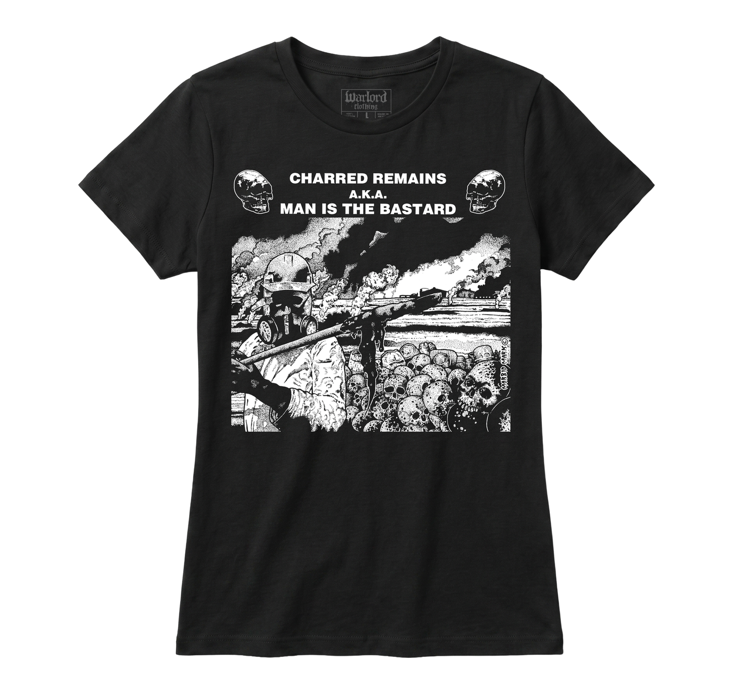 Man Is The Bastard - Girlie Tee