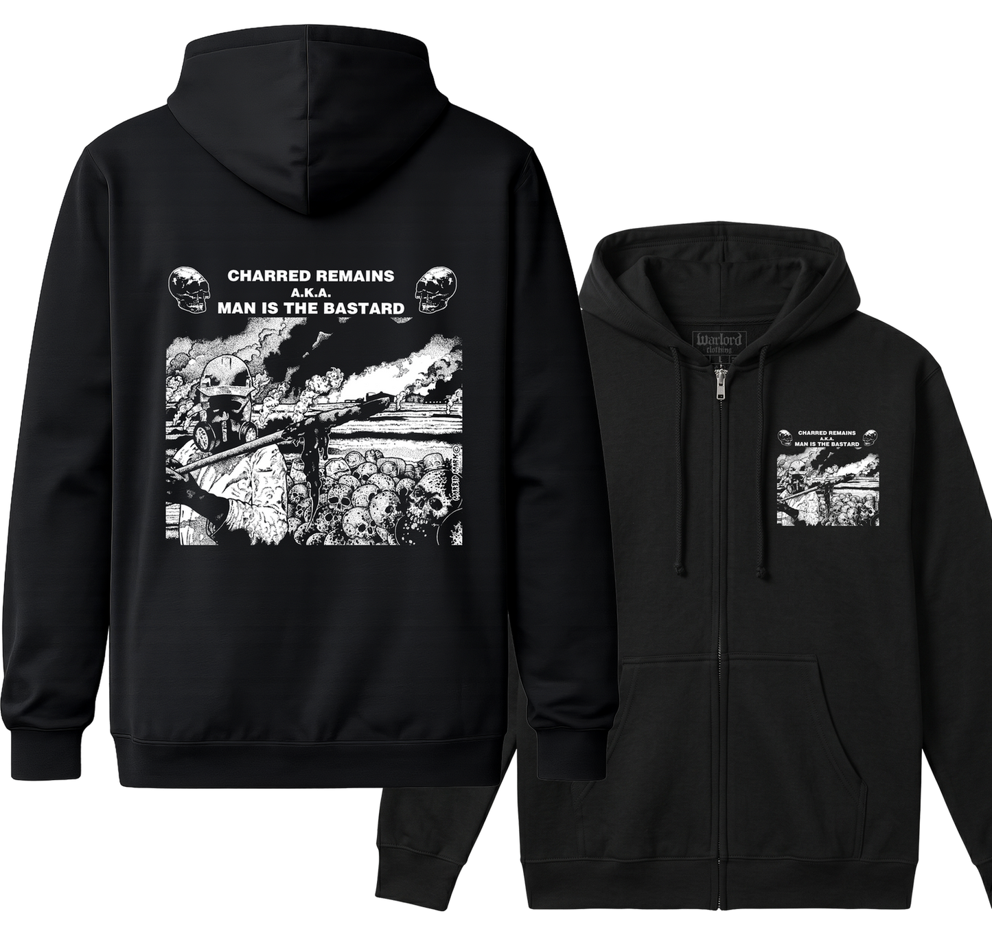 Man Is The Bastard - Zipper Hoodie