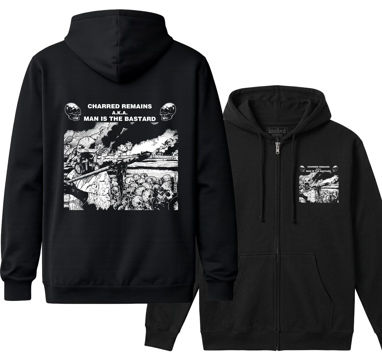 Man Is The Bastard - Zipper Hoodie