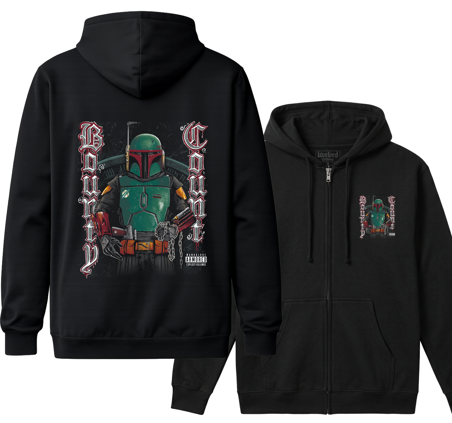 Mandalorian - Zipper Hoodie