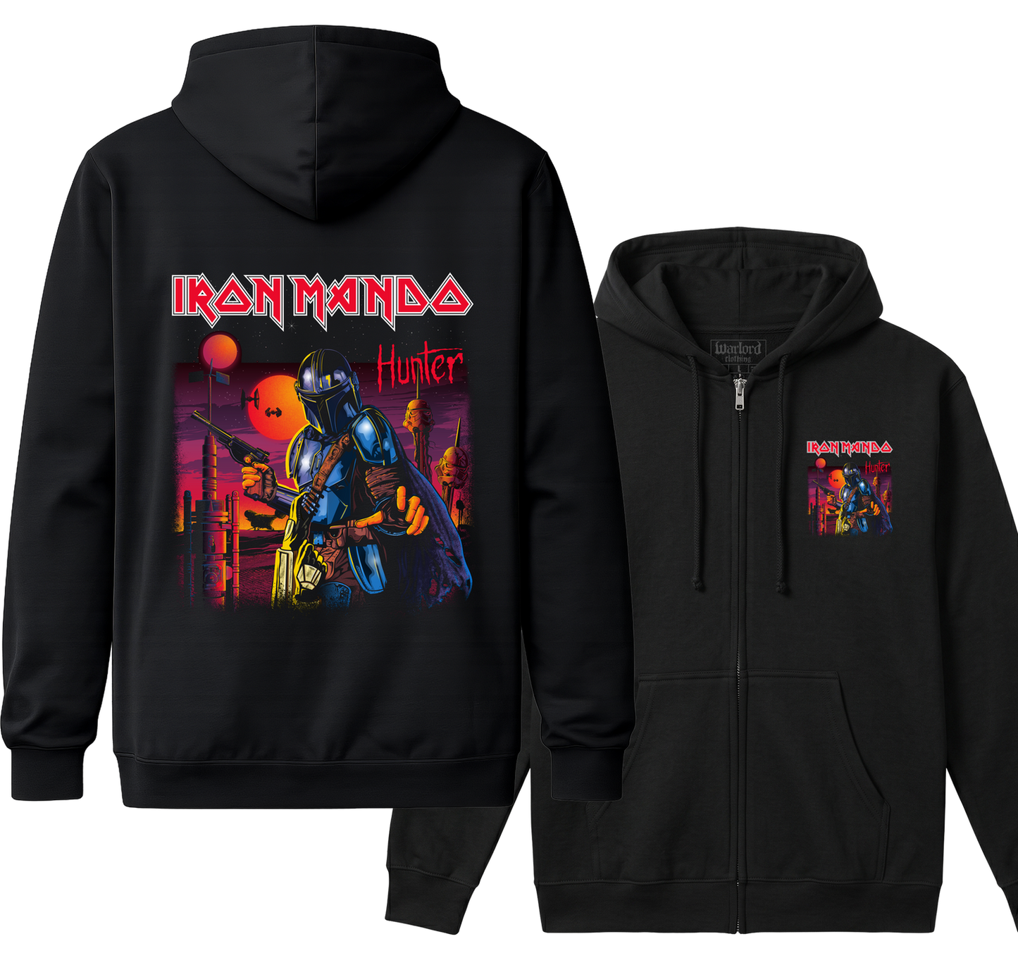 Mandalorian - Zipper Hoodie