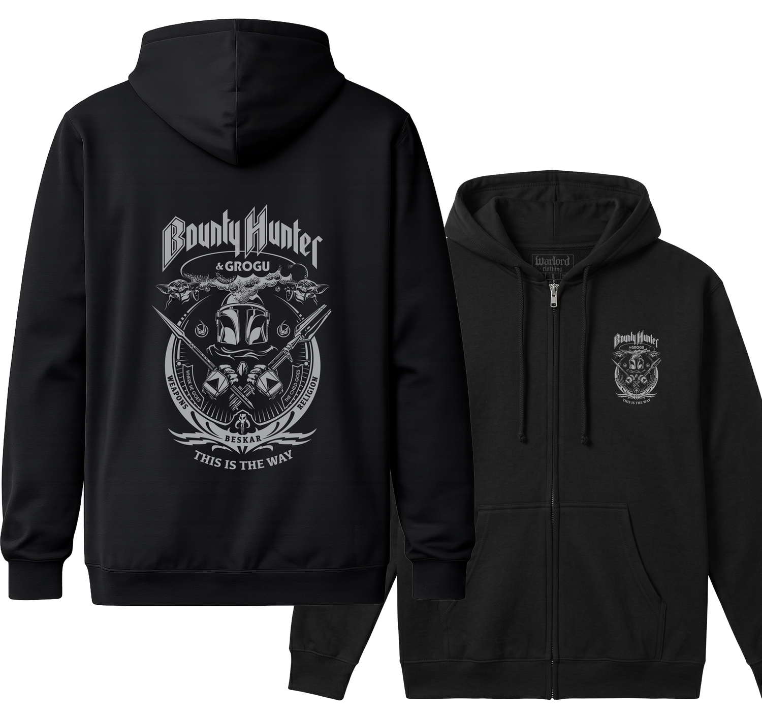 Mandalorian - Zipper Hoodie