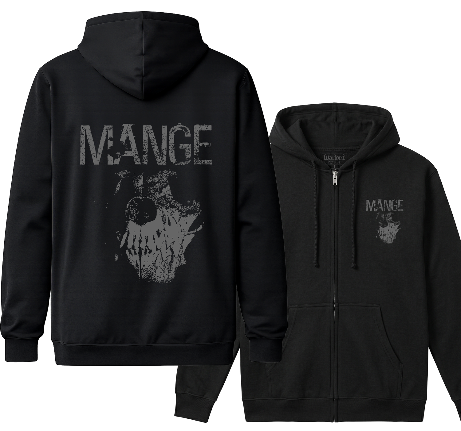 Mange - Zipper Hoodie