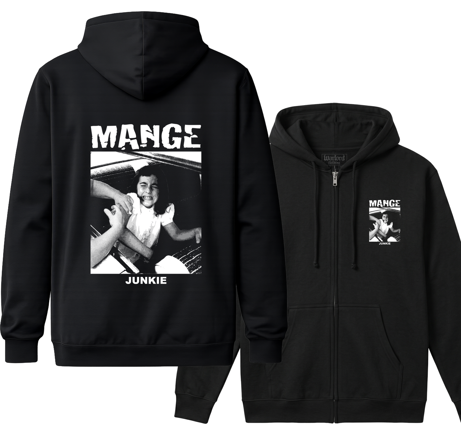 Mange - Zipper Hoodie