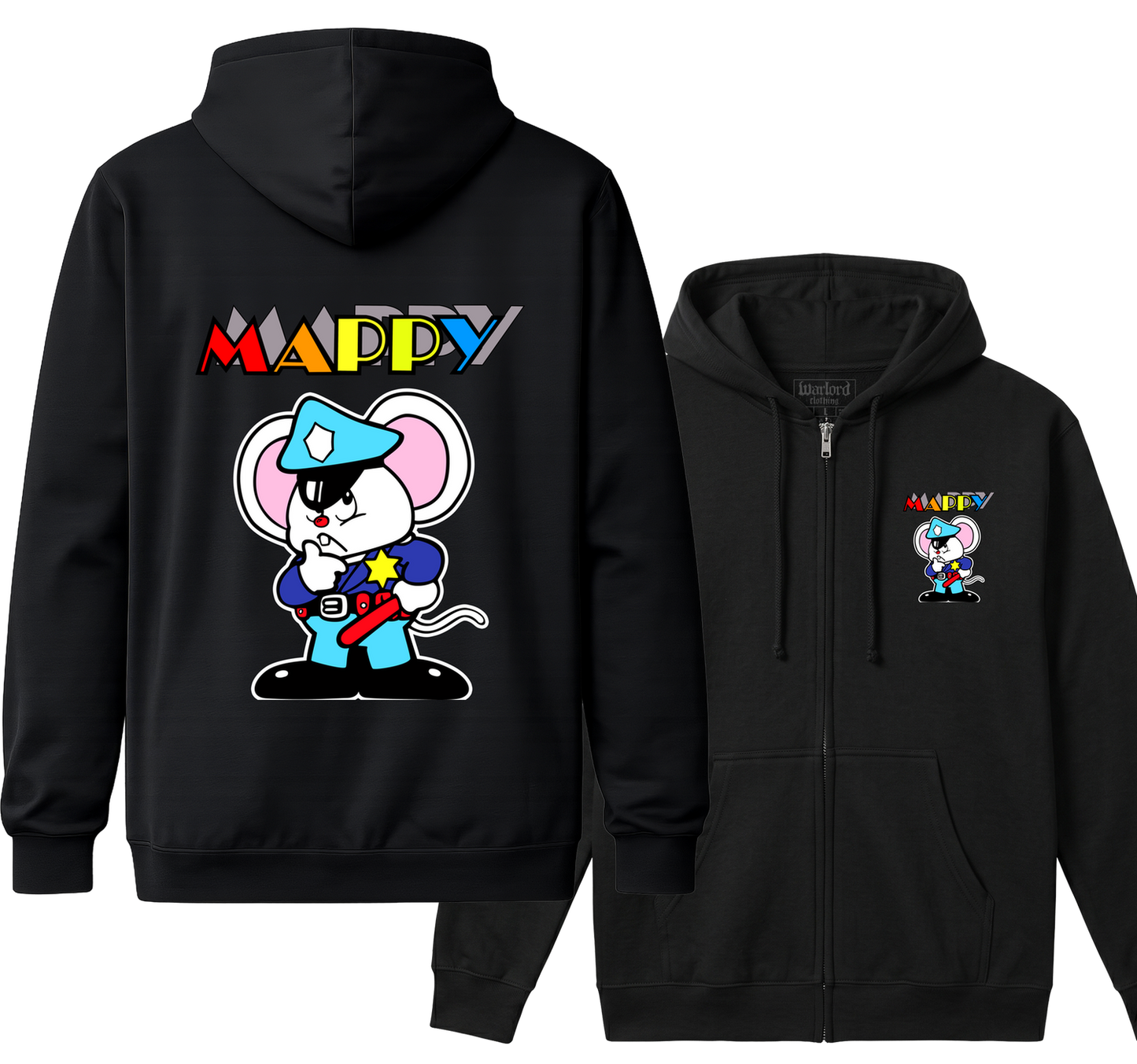 Mappy - Zipper Hoodie