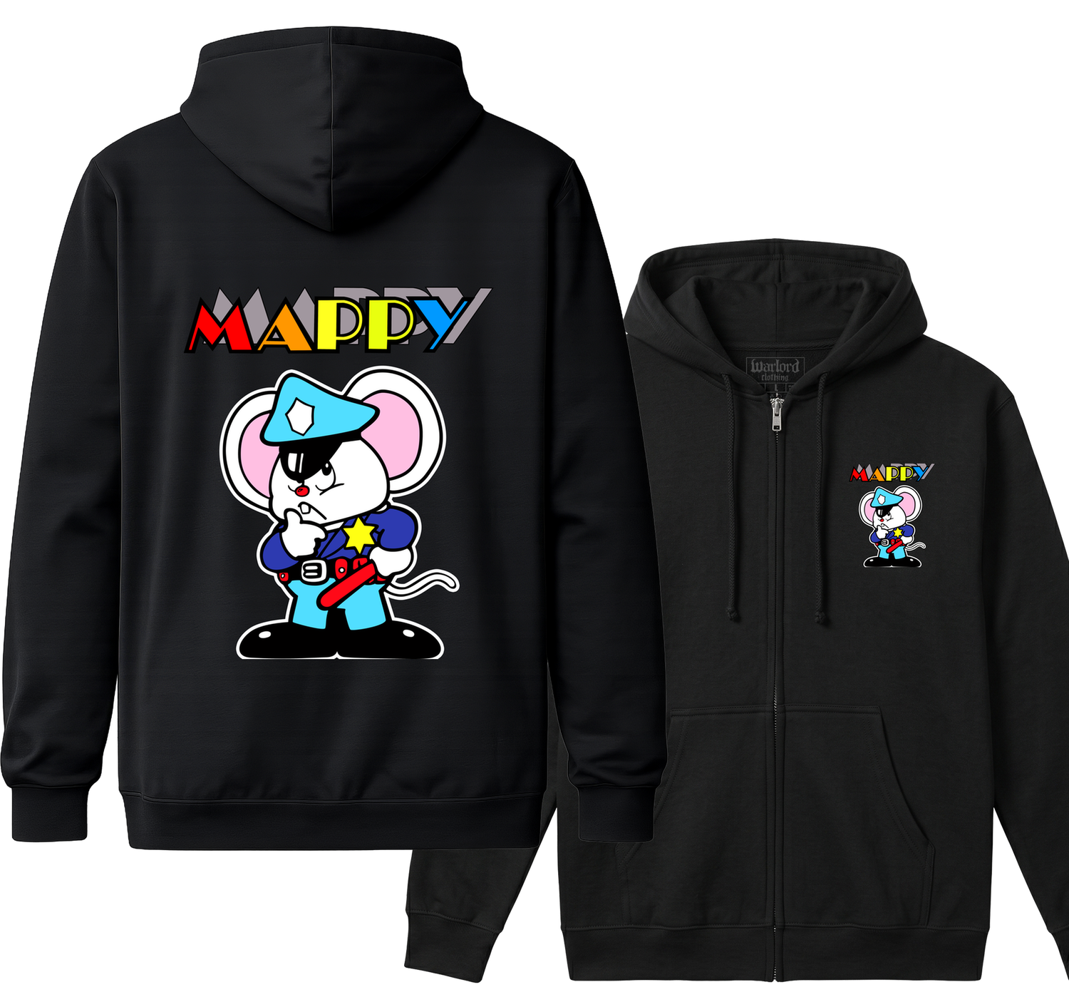 Mappy - Zipper Hoodie