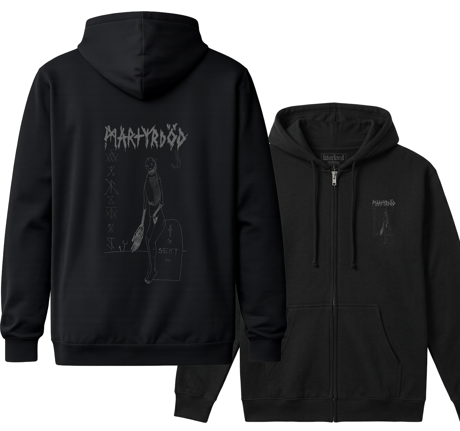 Martyrdod - Zipper Hoodie