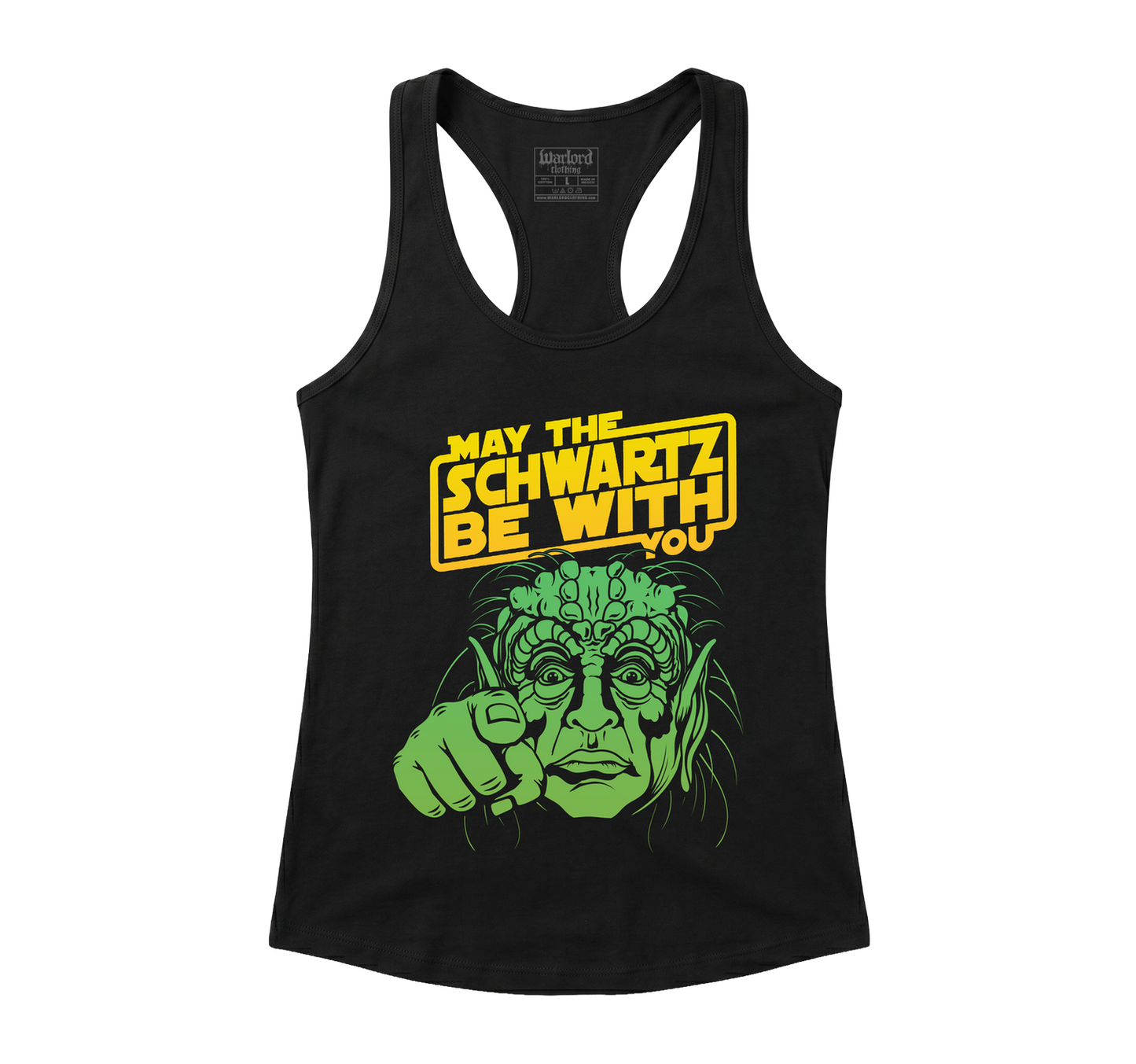 May the Schwartz be with you - Racerback Tank