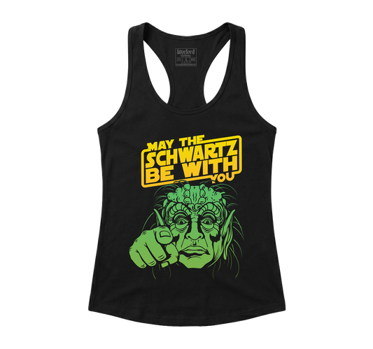 May the Schwartz be with you - Racerback Tank