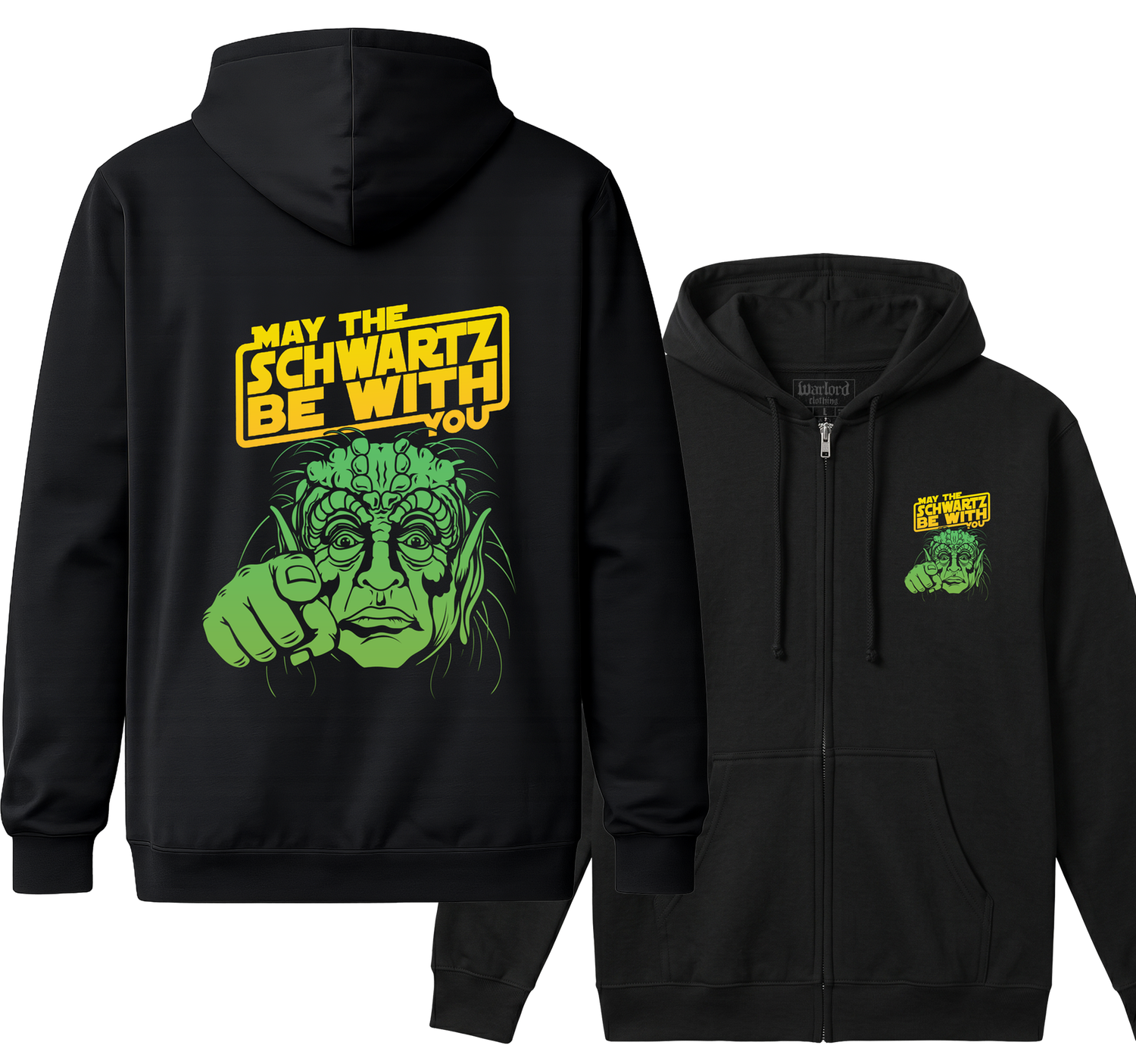 May the Schwartz be with you - Zipper Hoodie